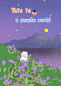 This is a purple world