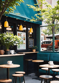 Cozy Coffee shop 3eD8E3