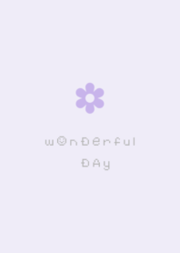 wonderful day [taro purple]