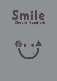 Smile & suika Aluminum gray