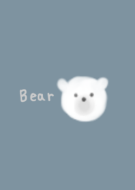 POLAR BEAR / DULL BLUE / SIMPLE