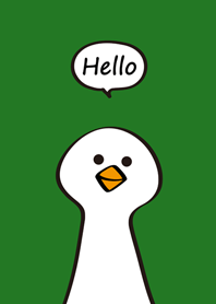 呆頭鵝-叢林綠色