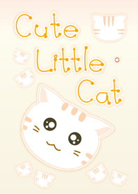 Cute Little Cat (Beige V.3)