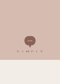 SIMPLE(beige brown)V.1375b