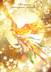 A 7colored Phoenix That Raises All Luck Line Theme Line Store