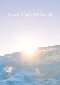 Sunset Water 592 Not AI