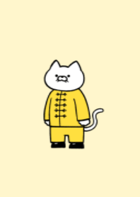 Kung fu cat.(pastel colors03)