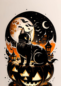 halloween cat 206e66