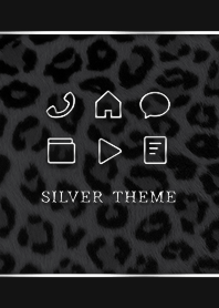 SILVER x PANTHER PATTERN  - 01 F-40