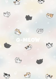 Q-meow2 / water color