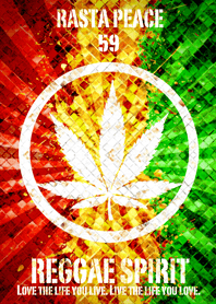 Rasta peace reggae spirit 2 Lucky 59