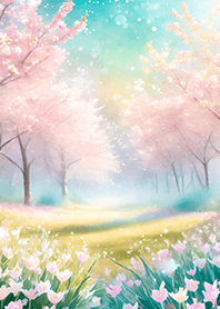 Beautiful real scenery(Spring-668)
