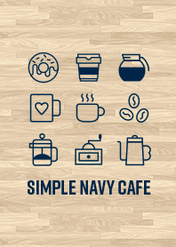 Simple Navy Cafe
