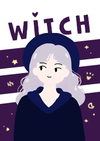 Witch With Glass Objects