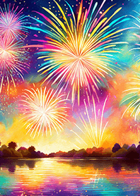 Beautiful Fireworks Theme#387