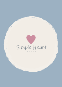 Simple Heart-Blue MEKYM 20