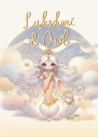 พระแม่ลักษมี และนกฮูกคู่ใจ (วันจันทร์)