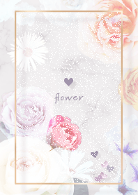 Flower and Marble Greige02_2