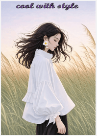 girl in nature