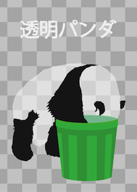 透明パンダ