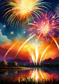Beautiful Fireworks Theme#848