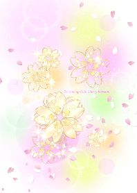 超運気アップ♥️幸運の黄金桜 ver.1