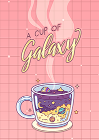 a cup of galaxy