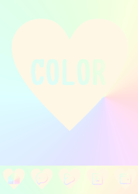 red color rainbow  F20