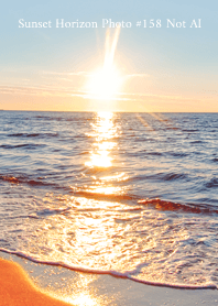 Sunset Horizon Photo #158 Not AI