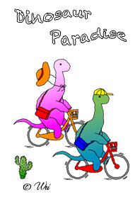 Dinosaur Paradise 09 W&C (Bike Theme)