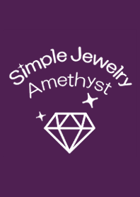 Simple Jewelry - Amethyst - From Japan