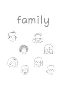 Family, lines, simple