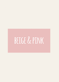 Beige & Pink / Square