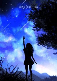 SHOOTING STAR - BLUE 5