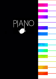 虹色ピアノ