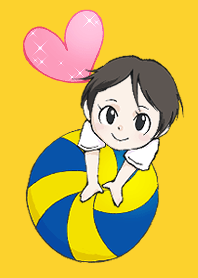 Girl in Volleyball club 02