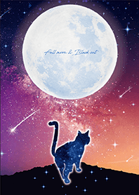Bring good luck Full moon & Cat 5