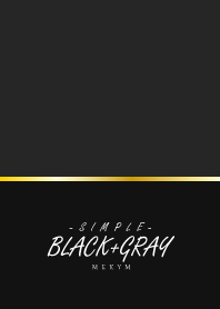 -SIMPLE- BLACK+GRAY