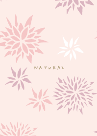 Handwriting flower pink.4 from Japan