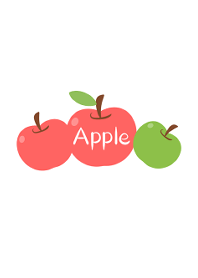 Lots of apples -White-
