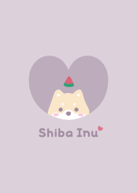 Shiba Inu2 Watermelon - PurplePink