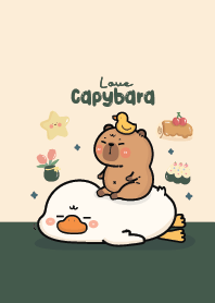 Capybara & Goose : Mid Night Green