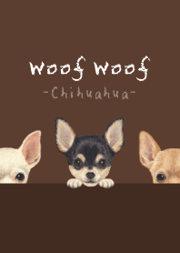 Woof Woof - Chihuahua - BROWN
