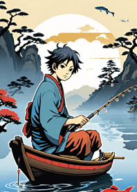 明月と朝暁 40E017