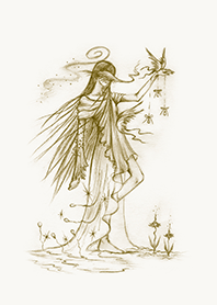 Surreal, beautiful fairy "Laurie"