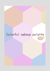 Colorful makeup palette/GREY