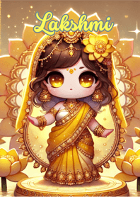 Yellow Lakshmi Blessing