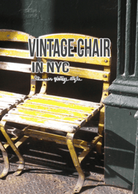VINTAGE CHAIR IN NYC