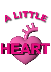 A LITTLE HEART (PINK)