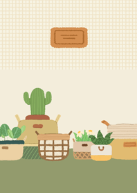 植物バスケット